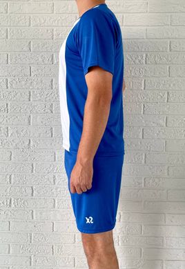 Футбольна форма X2 League (футболка+шорти), розмір S (синій/білий) X2001B/W-S X2001B/W