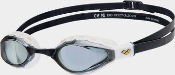 Очки для плавания Arena AIR SONIC черный, белый One Size 011003-110
