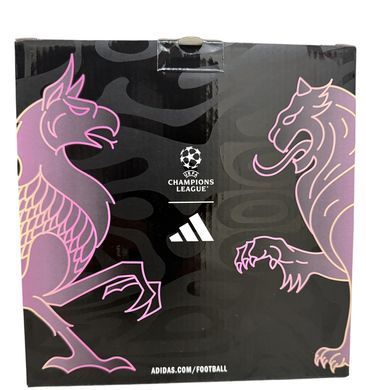 Футбольний м'яч Adidas UCL League BOX 2026 Budapest JX9101, розмір №5 JX9101