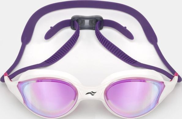 Окуляри для плавання Aqua Speed VORTEX MIRROR+CASE 8896 білий, рожевий, фіолетовий One Size 230-59