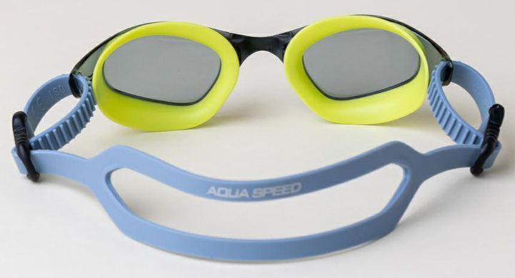 Окуляри для плавання Aqua Speed ZEN 61480 синій, салатовий, блакитний OFSM 717-38