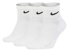 Шкарпетки Nike U NK EVERYDAY CUSH ANKLE 3PR білий Уні 34-38 00000012657