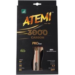 Ракетка для настільного тенісу Atemi 3000 PRO Carbon ECO-Line A3000PL