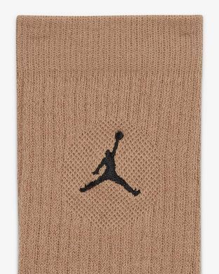 Шкарпетки Nike U J ED CUSH POLY CREW 3PR 144 коричневий, фіолетовий Уні 46-50 DX9632-905