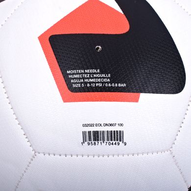 М'яч для футболу Nike Park Team 2.0 DN3607-100, розмір 5 DN3607-100