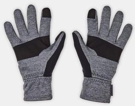 Рукавички Under Armour Storm Fleece Gloves сірий, чорний Чол SM 1365958-025
