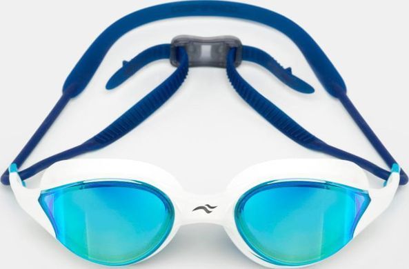 Окуляри для плавання Aqua Speed VORTEX MIRROR+CASE 8897 білий, синій, блакитний One Size 230-51