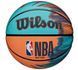 Мяч баскетбольный Wilson NBA DRV PRO STREAK BSKT Blue/Orange size 7 X00000031553 фото 2