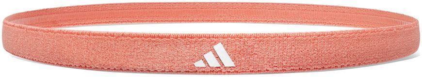 Пов'язки на голову Adidas Hairbands 3pk сірий, кораловий, синій Жін One Size ADAC-16204