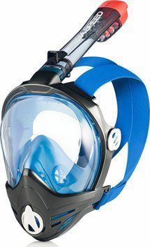 Повнолицьова маска Aqua Speed BRIZO 8739 синій S/M (227-01) 227-01