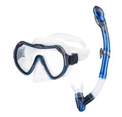 Набір маска і трубка Aqua Speed ​​JAVA + ELBA 8205 синій Уні OSFM 00000020213