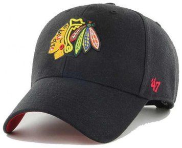 Кепка MVP 47 Brand CHIACGO BLACKHAWKS BALLPARK S чорний Уні One Size BLPMS04WBP-BKB