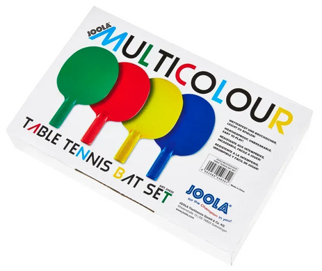 Набор для настольного тенниса Joola Multicolour (4 ракетки) 54830 54830