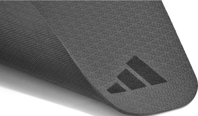 Коврик для йоги Adidas Yoga Mat черный 183 х 61 х 0,6 см ADYG-10002BK