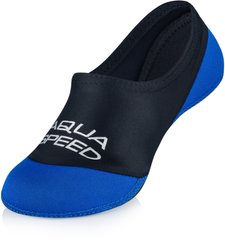 Шкарпетки для басейну Aqua Speed ​​NEO SOCKS 7370 чорний, синій Діт 22-23 00000015174