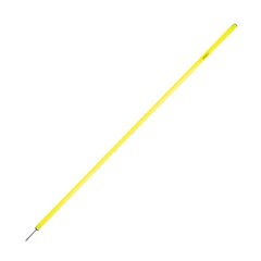Шест тренувальний з пікою Meta Slalom Pole Simple Spike жовтий Уні 180 см 00000030052