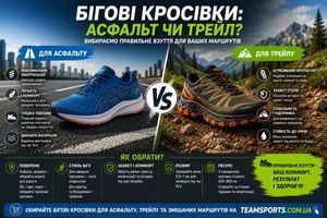 Бігові кросівки для асфальту чи трейлу: у чому різниця?