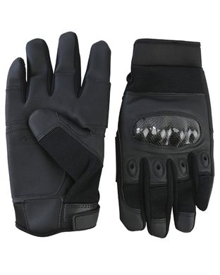 Рукавички тактичні KOMBAT UK Predator Tactical Gloves розмір M-L kb-ptg-blk-m-l