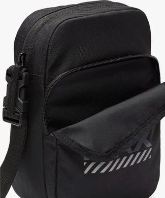 Сумка через плече Nike NK HERITGE CRSSBDY-AIRMAX FA24 4L чорний Уні 15 x 23 x 8 см 00000040437
