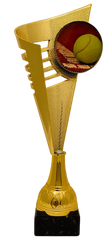 Статуетка Великий теніс фотопринт золото h 34см арт СБТ-01 00000016765