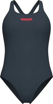 Купальник закритий для жінок Arena TEAM SWIMSUIT SWIM PRO SOLID темно-сірий Жін 38 004760-504
