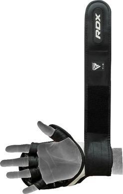 Тренировочные перчатки RDX GRAPPLING GLOVES REX T6 PLUS черный, красный, белый XL (GGR-T6R) GGR-T6R