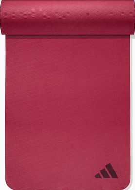 Коврик для йоги Adidas Yoga Mat бордовый 183 х 61 х 0,6 см ADYG-10002CB