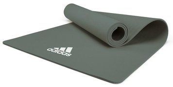 Килимок для йоги Adidas Yoga Mat темно-зелений Уні 176 х 61 х 0,8 см ADYG-10100RG