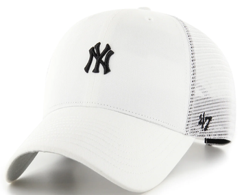 Кепка-тракер 47 Brand NEW YORK YANKEES BASE RUNNER білий Уні OSFA 00000023773