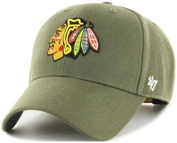 Кепка MVP 47 Brand CHICAGO BLACKHAWKS зелений Уні One Size MVPSP04WBP-SWB