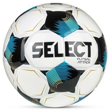 М'яч футзальний Select Futsal Attack v26 білий, синій №4 107347-009