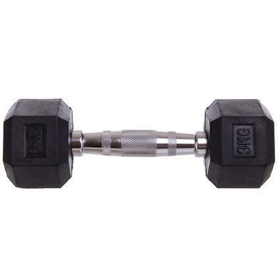 Гантель цельная шестигранная SP-Planeta SC-8013-3 1шт x 3кг SC-8013-3