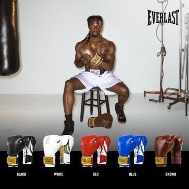 Боксерські рукавиці Everlast 1910 CLASSIC TRAINING GLOVE коричневий Уні  P00002502