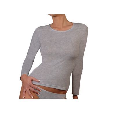 Футболка з довгим рукавом Kappa T-shirt Manica Lunga Girocollo сірий Жін  K2601 GrigioUnito