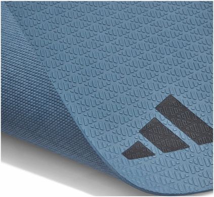 Коврик для йоги Adidas Yoga Mat синий Уни 173 х 61 х 0,4 см ADYG-10001PI