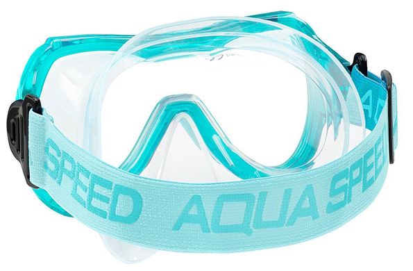 Набір маска і трубка Aqua Speed ALIZE FS + SAMOS 61091 бірюзовий Діт OSFM 00000032281