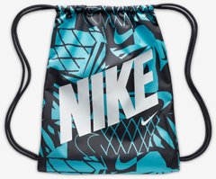Мішок Nike Y NK DRAWSTRING - CAT AOP 1 чорний. Синій, білий Діт 43 х 36 см 00000025863