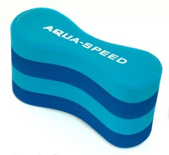 Колобашка для плавання Aqua Speed ​​4 LAYERS PULLBUOY 5640 синій Уні 23,5x8,5x13cм арт 160 00000015151