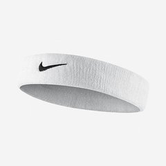 Пов'язка на голову Nike SWOOSH HEADBAND білий Уні OSFM 00000008607