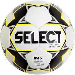 М'яч для футзалу Select Futsal Master 2019 \ 2020 IMS (біл/жовт/чорн)