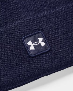 Шапка UA Halftime Cuff синій Чол One Size 1373155-410