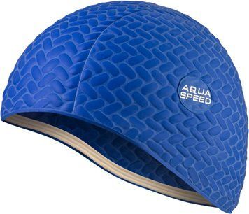 Шапка для плавання Aqua Speed BOMBASTIC TIC-TAC 5720 синій Жін OSFM 117-10