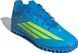 Сороконіжки дитячі Adidas F50 CLUB TF J блакитний, жовтий 38 (5UK) 23.3 см JS1491 фото 6