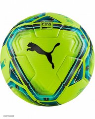 М'яч футбольний Puma team FINAL 21.1 FIFA Quality Pro Ball салатовий, чорний, чиній Уні 5 00000025192