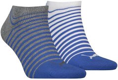 Шкарпетки Puma UNISEX SNEAKER 2P синій, сірий, білий Уні 35-38 00000009456