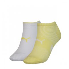 Шкарпетки Puma SNEAKER STRUCTURE 2P WOMEN жовтий, білий Жін 35-38 00000009489