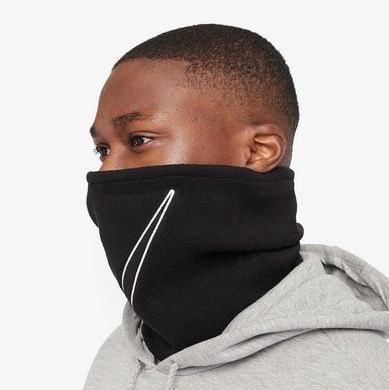Баф Nike FLEECE NECKWARMER 2.0 BLACK/WHITE OSFM чорний Уні OSFM N.100.0656.010.OS