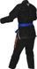 Костюм для бразильського джиу-джитсу RDX BRAZILIAN JIU-JITSU SUIT чорний A2 BJJ-S1B фото 7