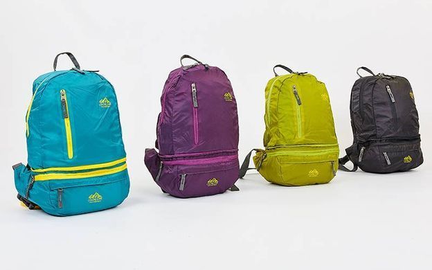 Рюкзак-сумка на пояс V-35л COLOR LIFE 2163(Черный) 2163-BK