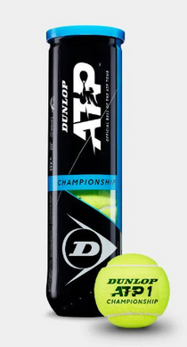 Мячи для тенниса Dunlop ATP CHAMPIONSHIP 4PET X00000030988